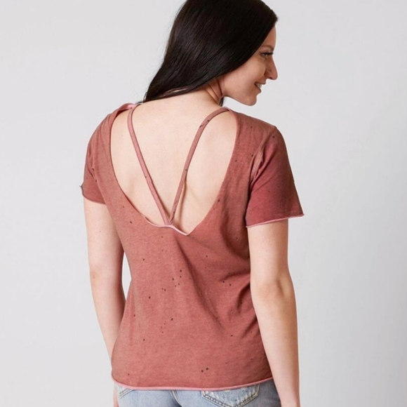 Affliction fast furious grunge pink graphic tee - Picture 2 of 8